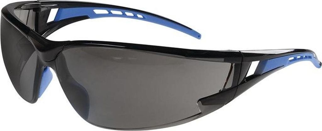 Lunettes de protection Falcon 2 EN 166 branches bleues, Image du produit 