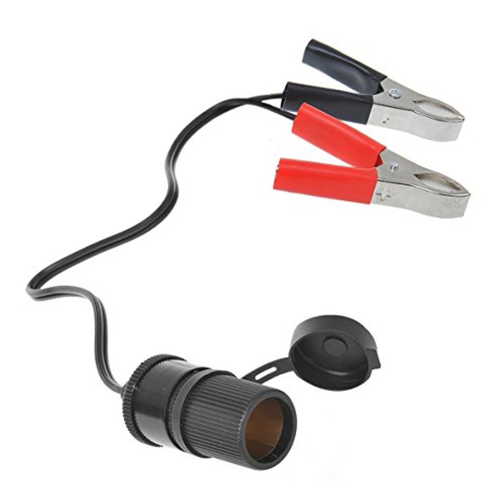 IWH Batterieklemme mit Steckdose 12 Volt
