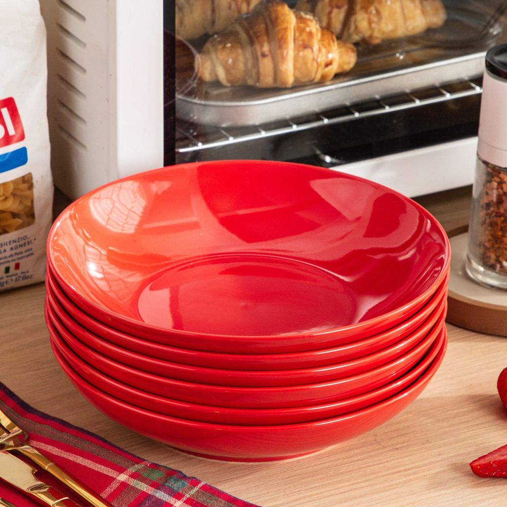 Tafelservice aus Porzellan, LOVECASA SWEET Suppenteller 6er Produktbild 10