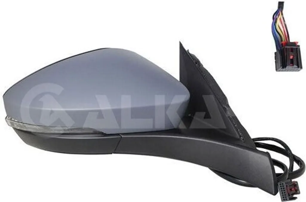 ALKAR 6140531 Rétroviseur Droit pour Volkswagen T-ROC - Pièce d'Origine