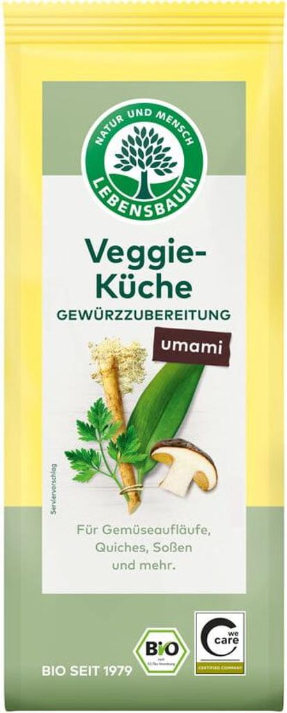 PRZYPRAWA UMAMI DO KUCHNI WEGAŃSKIEJ BIO 40 g - LEBENSBAUM