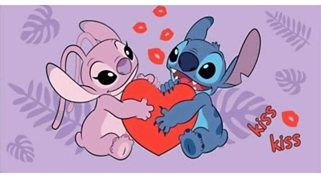 Toalla de ducha, playa o baño de Disney, Lilo & Stitch, 70 Imagen del producto 