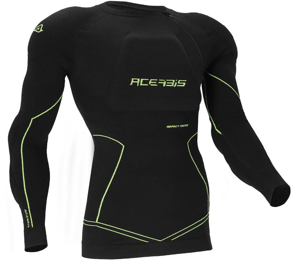 ACERBIS Dichte Schutzshirt schwarz/gelb größe XXL