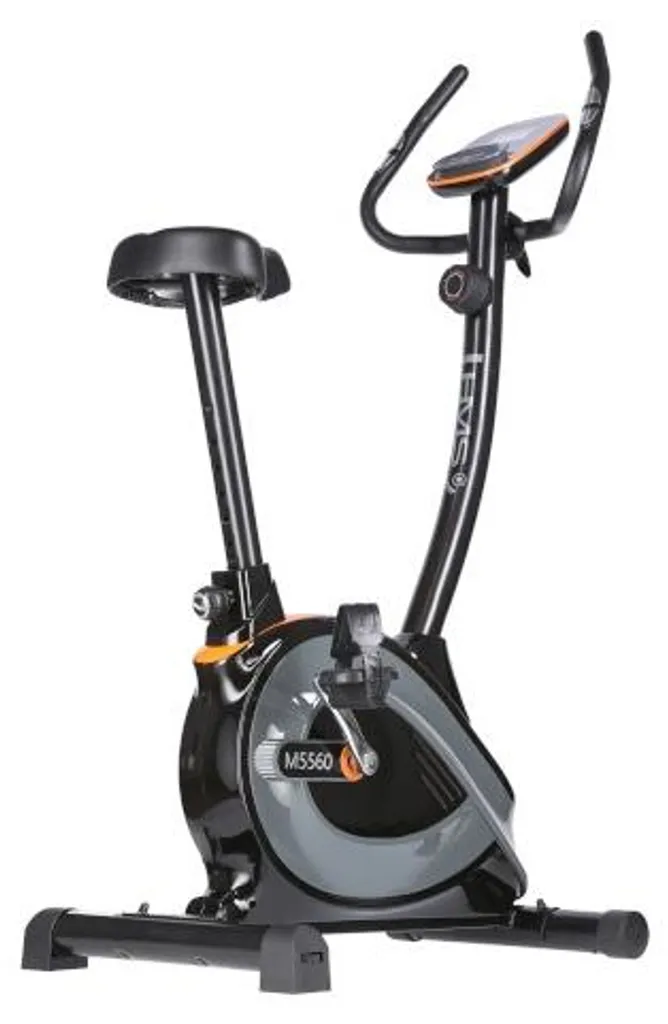 Vélo de fitness magnétique pour cardio-training à domicile - Noir