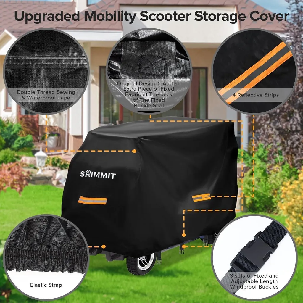 Bâche de protection de scooter électrique extérieur imperméable - 3