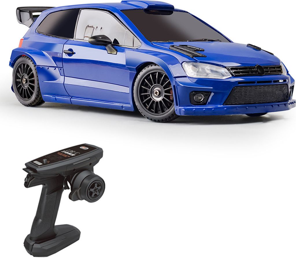 Ferngesteuertes Auto, 1/28 2,4 GHz 4WD-Spielzeugauto mit LED-Leuchten, Drift-Reifen, elektrisches Rennfahrzeug als Geburtstagsgeschenk fuer Kinder ...