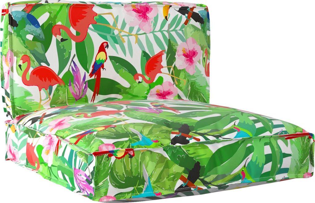 2-teilige Palettenkissen-Set Mehrfarbig Oxford-Stoff, Klassische Sofas DesignMöbel Neu