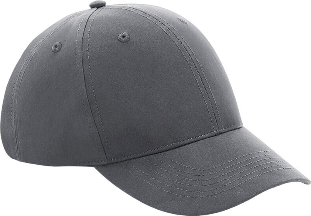 Beechfield - "Pro-Style" Baseball-Mütze recyceltes Material für Herren/Damen Uni RW9141 (Einheitsgröße) (Graphitgrau)