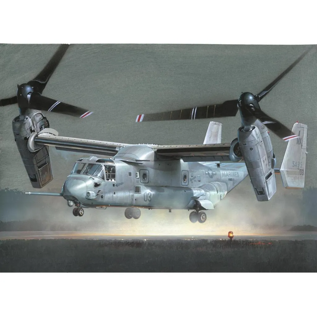 V-22 Osprey Italeri 1/48 avec Rotors Basculants et Détails Précis