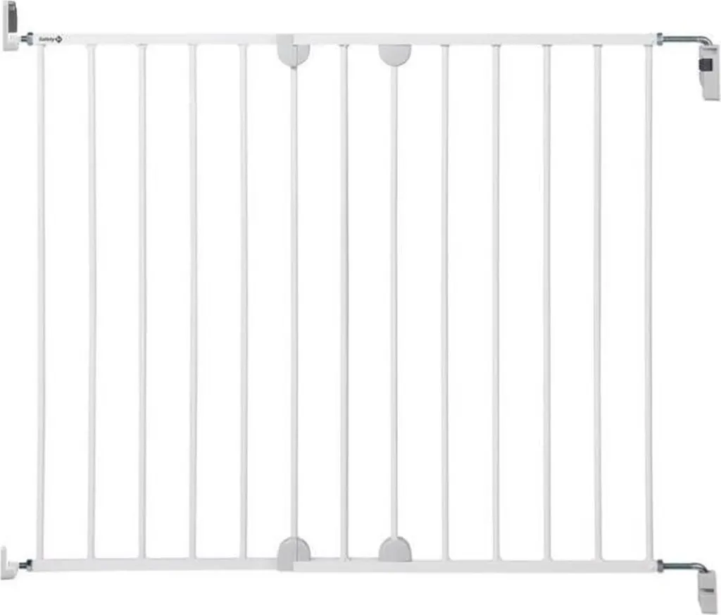 Barrière de protection enfant Safety 1st extensible en métal blanc 73-80cm