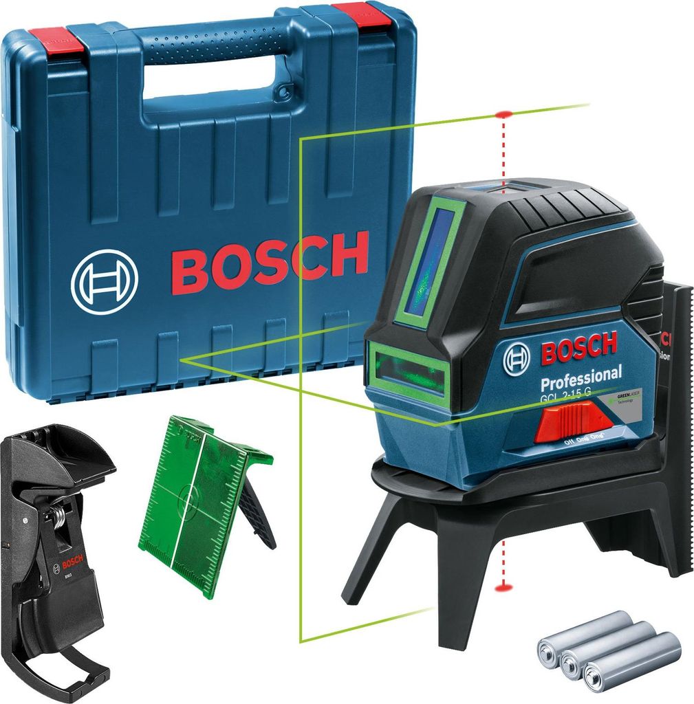 Bosch 0601066J00 Bosch GCL 2-15 G Professional Linienlaser Immagine del prodotto 