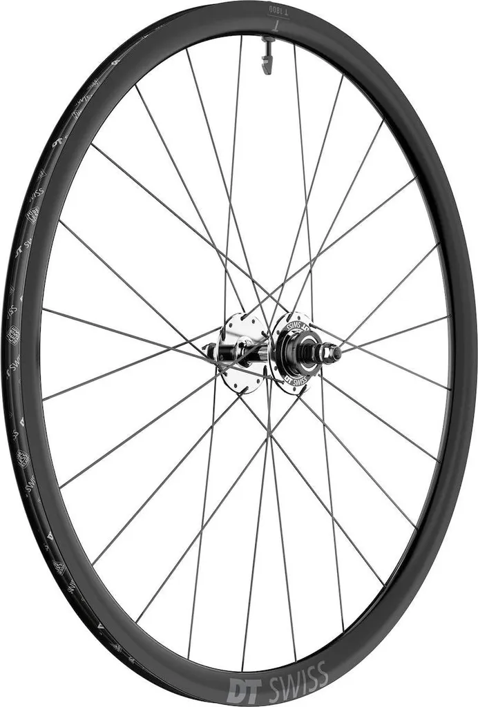 Roue arrière 30 mm T 1800 Classic noir 10x120 mm rigide et fiable