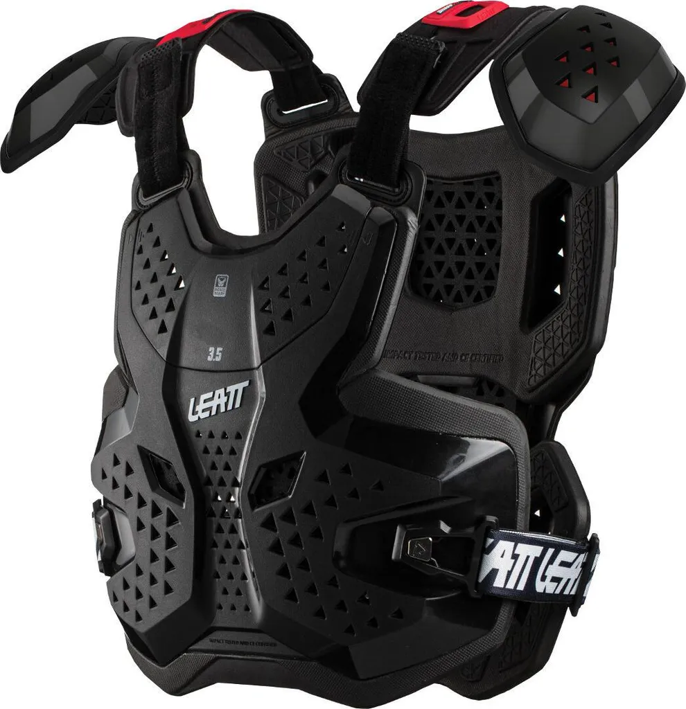 Leatt Plastron 3.5 Pro Junior - Protection Homologuée CE pour Enfant