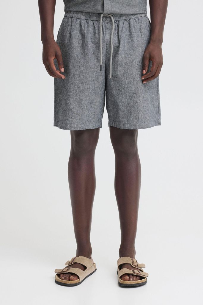 Blend BHAban Herren Shorts Leinen-Shorts Bermuda Baumwollmischung Relaxed Fit