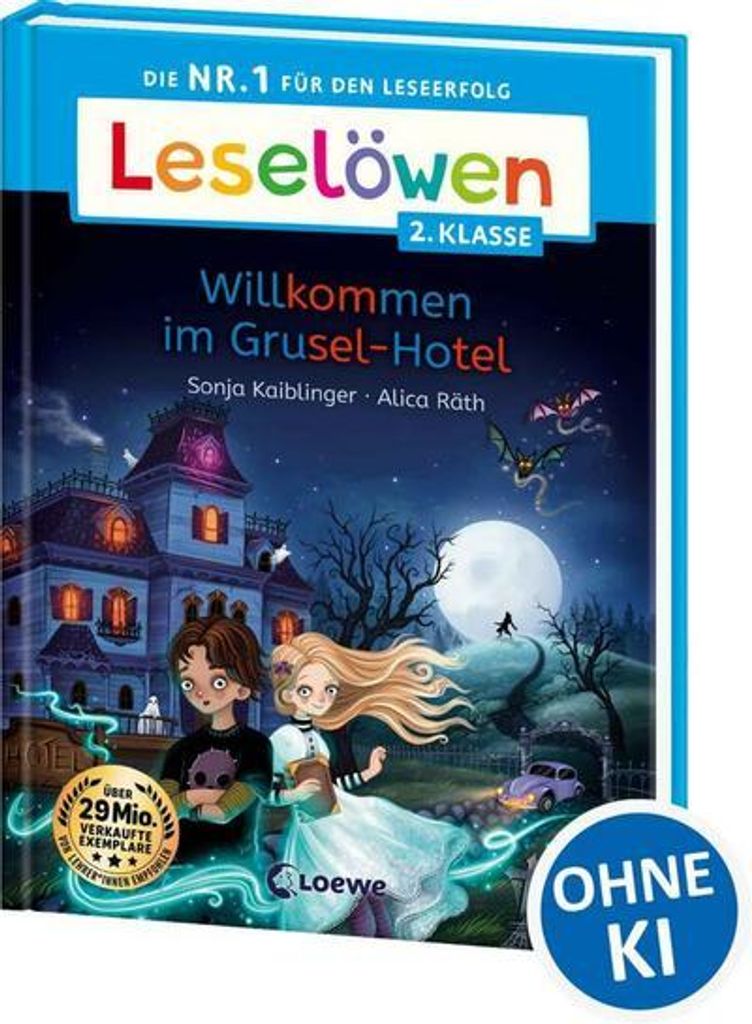Leselöwen 2. Klasse - Willkommen im Grusel-Hotel Produktbild 
