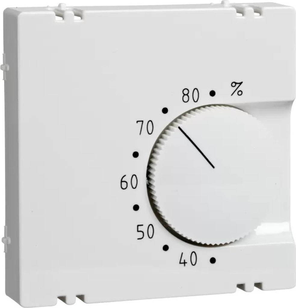 Elso Zentralplatte Hygrostat, Farbe: reinweiß 367164