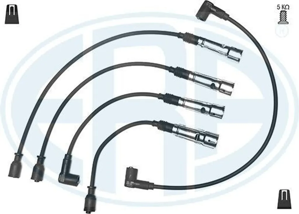 Set Cavi Accensione ERA 883059 per VW Golf II III Corrado Jetta