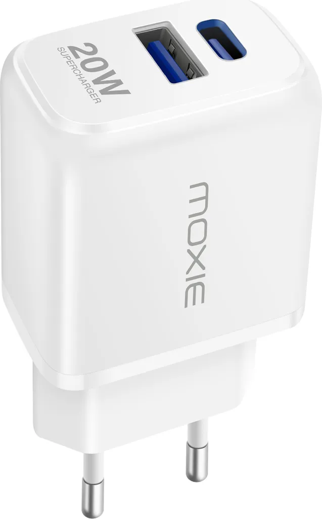 Alimentatore Professionale Moxie 20W USB-C | Soluzione Carica Rapida PD