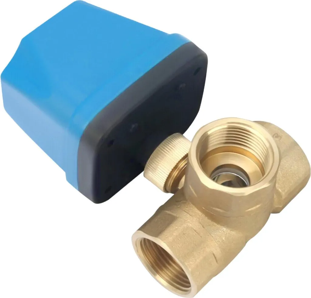 Vanne motorisée en laiton AC 220V 6W IP54 avec actionnement 15s DN20 - 5