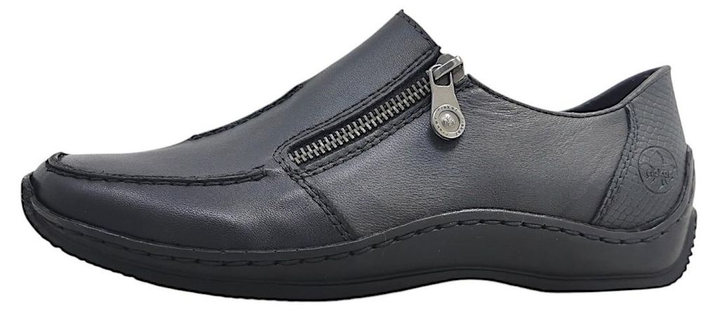 Rieker Lugano/France Damenschuhe Halbschuhe Bequem Slipper Produktbild 