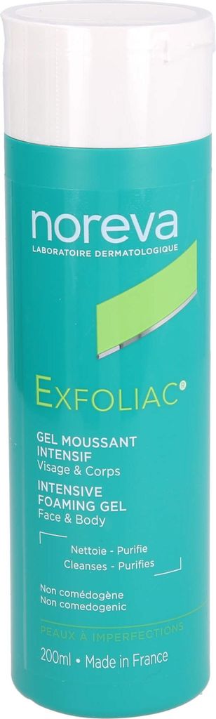 Noreva Exfoliačný čistiaci gél 200 ml Obrázok produktu 