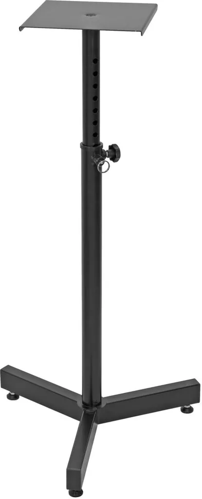 Pied d'écran Omnitronic EUMO-2 en acier avec hauteur ajustable stable - 3