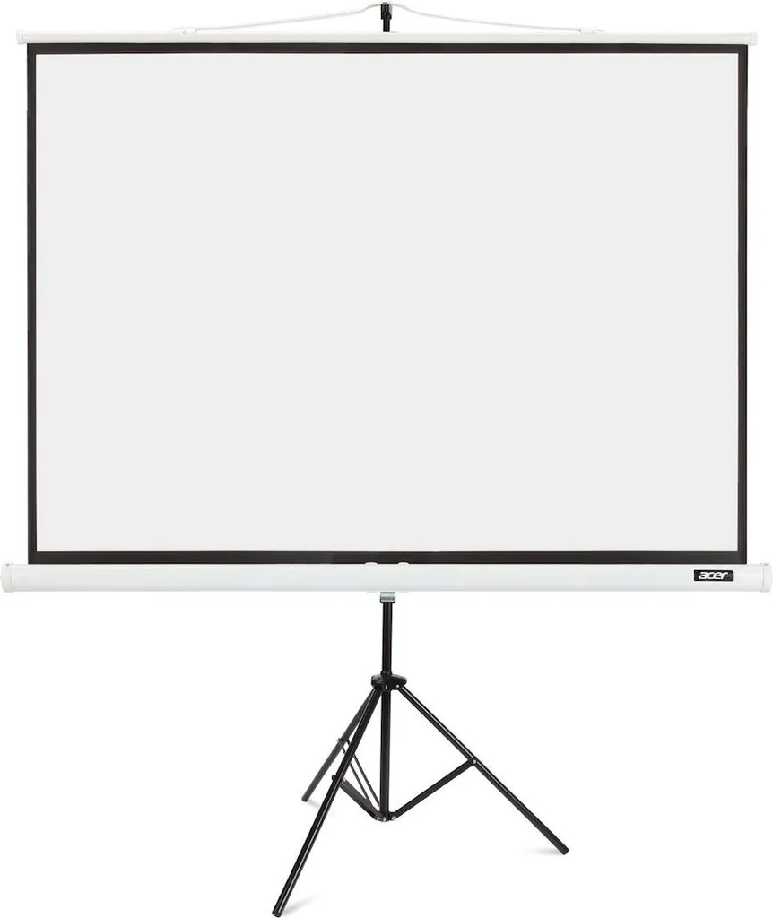 Acer T87-S01MW Trépied Écran de Projection Blanc Mat pour Bureau