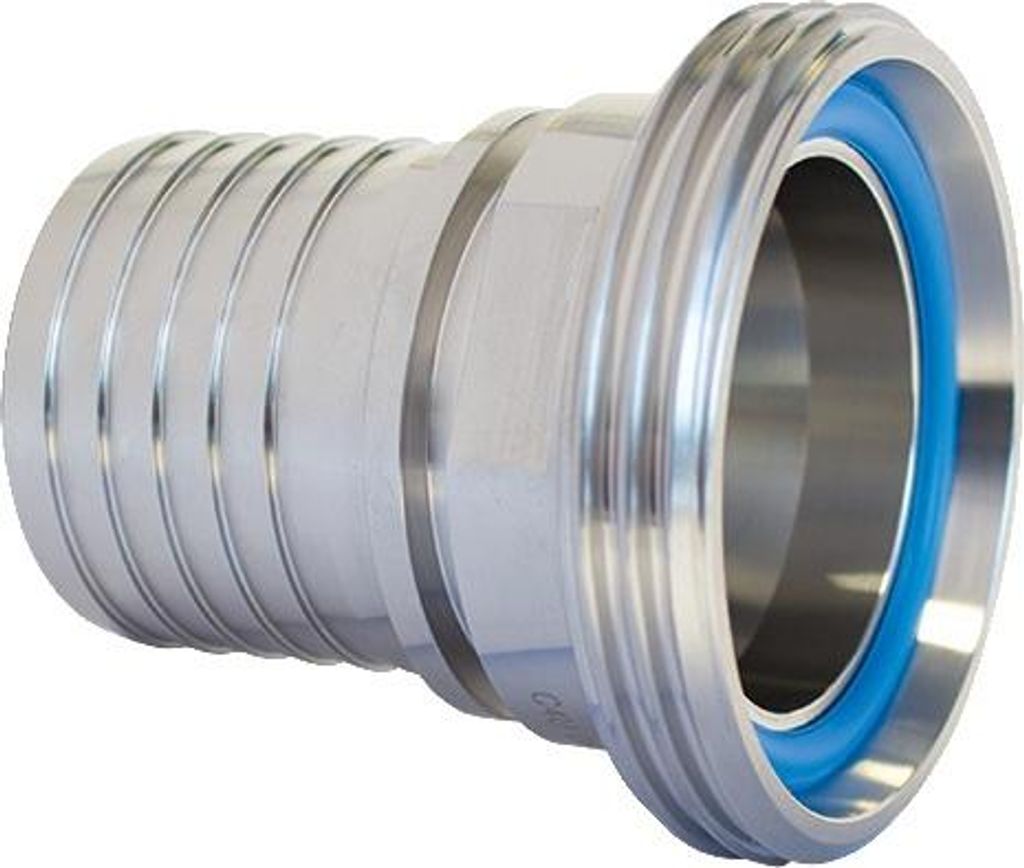 Milchrohrverschraubung Typ VMS VA (1.4404) Nenn-Gr.65x1/6 Zoll 38mm