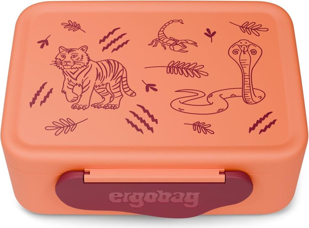 ergobag plastikowy pojemnik na lunch Tiger Zdjęcie produktu 