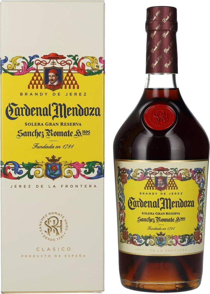 Cardenal Mendoza Brandy de Jerez Solera Gran Reserva | 40 % Image du produit 