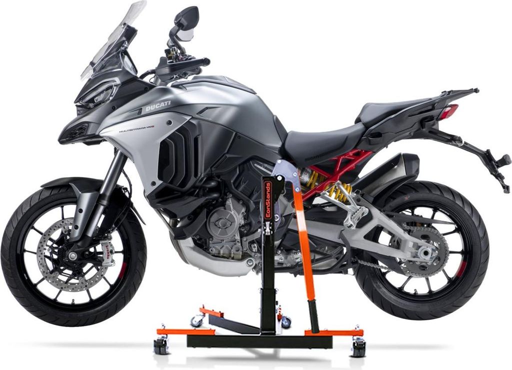 CS Power Evo-Zentralständer für Ducati Multistrada V4 21-25 Orange