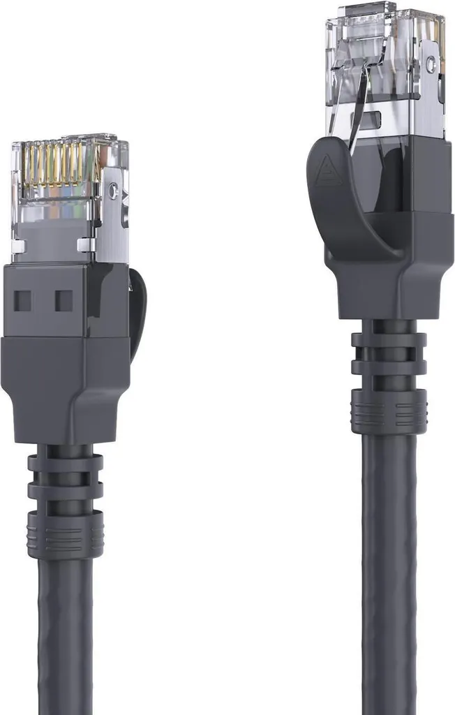 Câble Réseau Cat6a S/FTP 25 mètres PureLink MC1000 Noir avec Blindage SSTP