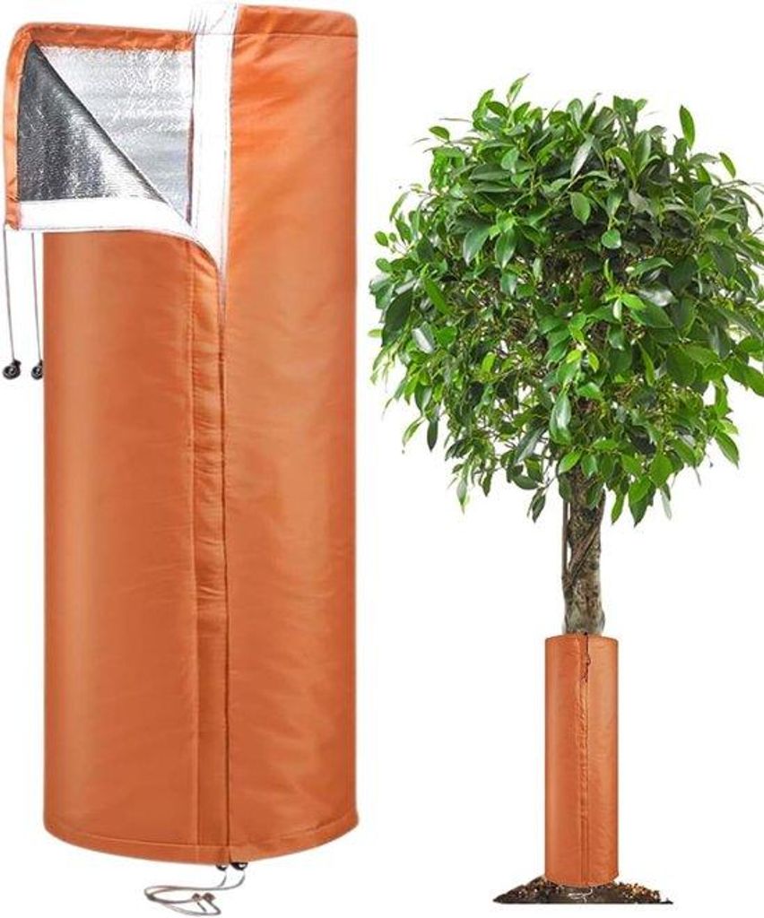 Winterbeschermers für Bäume - 30*100cm - braun - 1 Stück - Pflanzenschutz vor Frost - Frostschutz für Pflanzen - Pflanzenschutz Hülsen