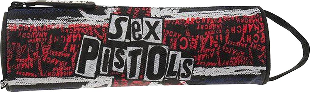 Pistols - Union Jack - Schreibmäppchen RO13700 (Einheitsgröße) (Rot/Schwarz/Weiß)
