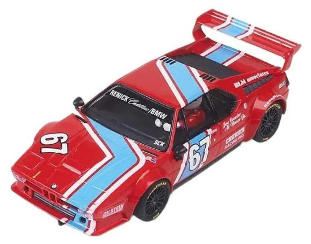 Scalextric Bmw M1 Crevier Racing Auto Rot Rot One Size