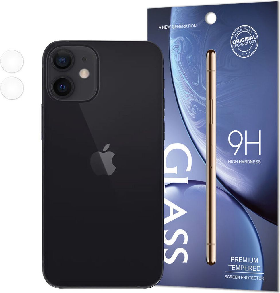 9H Schützglas für iPhone 12 Kamera - Durchscheinend KP22094