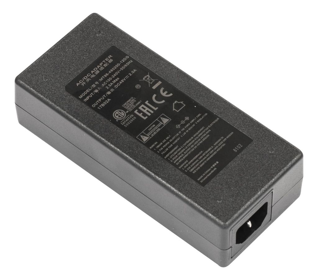 Mikrotik 48V2A96W 48V 2A 96W napájací zdroj so zástrčkou Obrázok produktu 