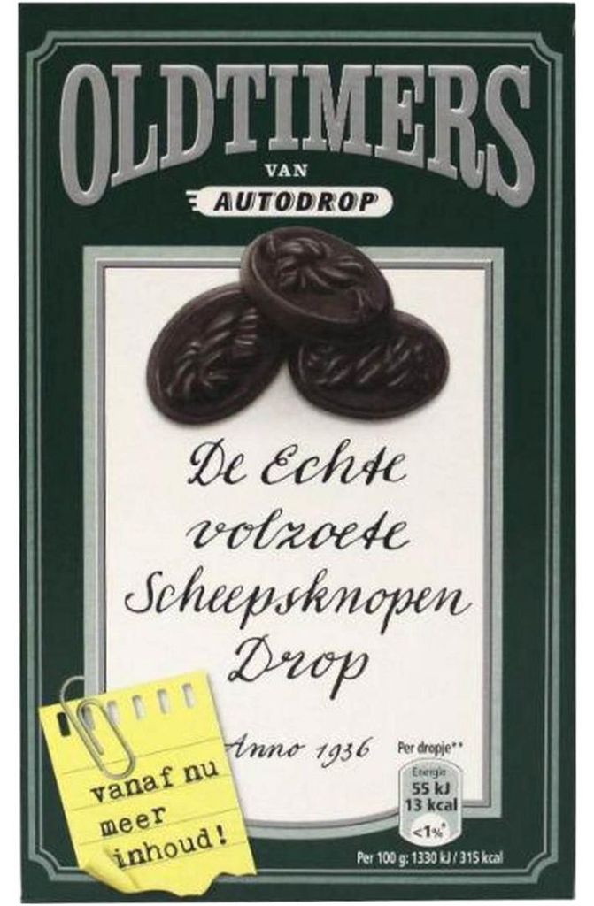 Autodrop Oldtimers Schiffs-Knopf-Bonbons (235 g)