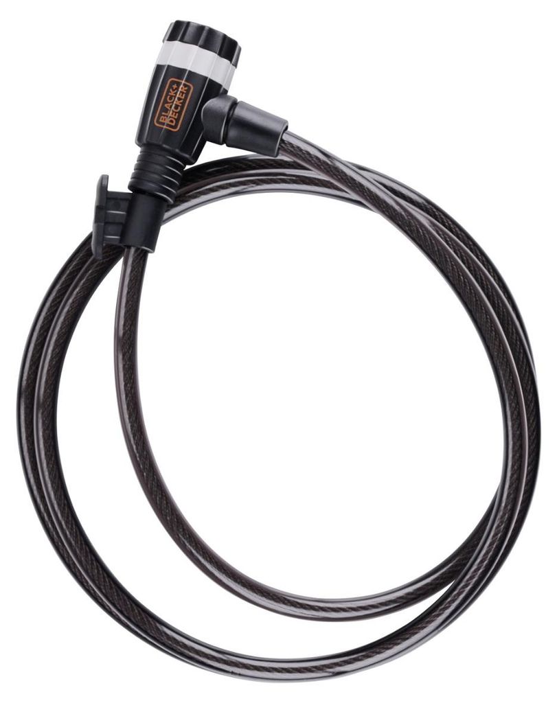 BLACK+DECKER Kabelschloss BXCHBL7002 Fahrradschloss Produktbild 