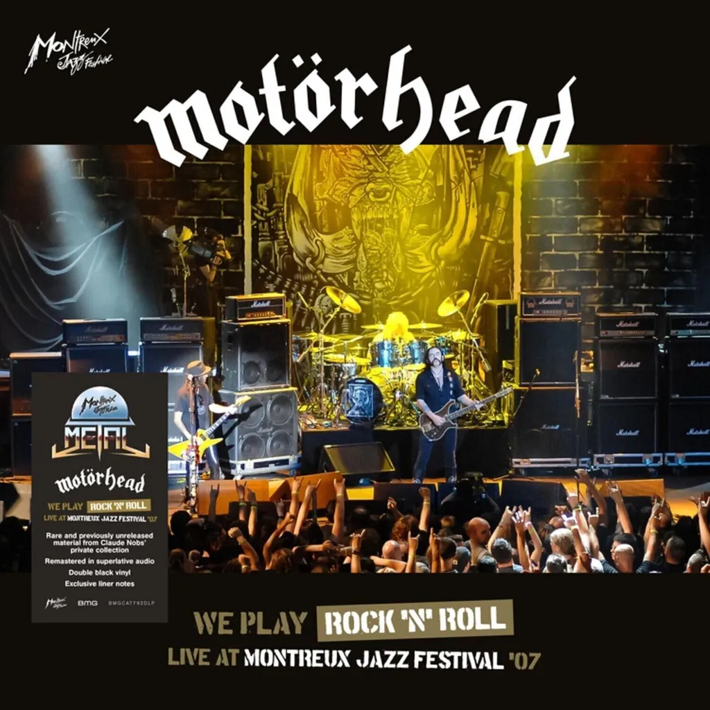 Double Vinyle Motörhead - Live At Montreux Jazz Festival 2007 Audio Haute Qualité