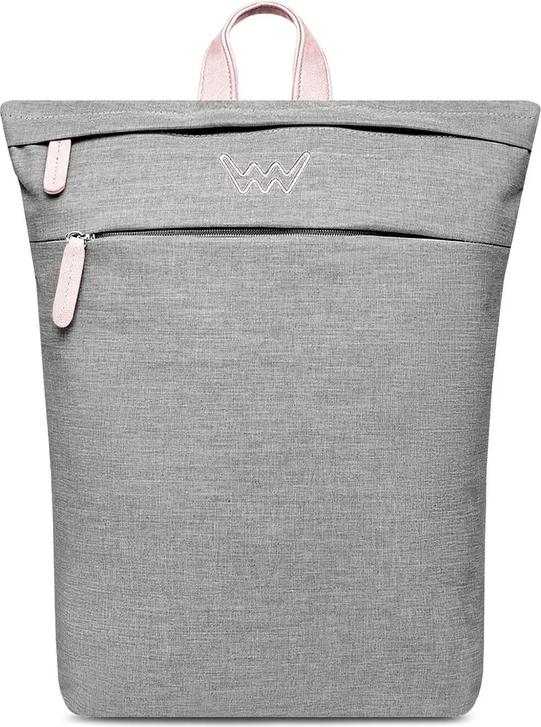 Sac à dos femmes Vuch Glenn TC gris clair - Idéal pour le bureau et les sorties