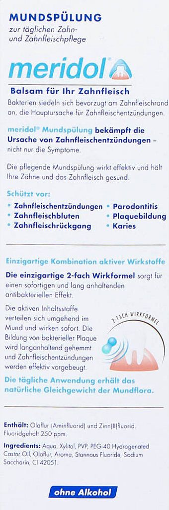 meridol Mundspülung 400 ml Produktbild 8