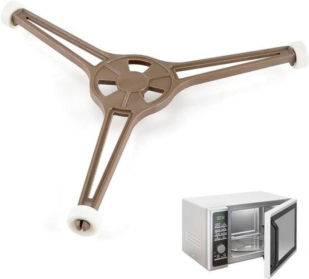 Remplacer le support de plateau tournant micro-ondes 245mm à 3 bras