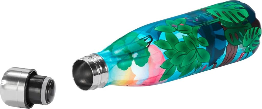 Step by Step Trinkflasche Edelstahltrinkflasche Produktbild 