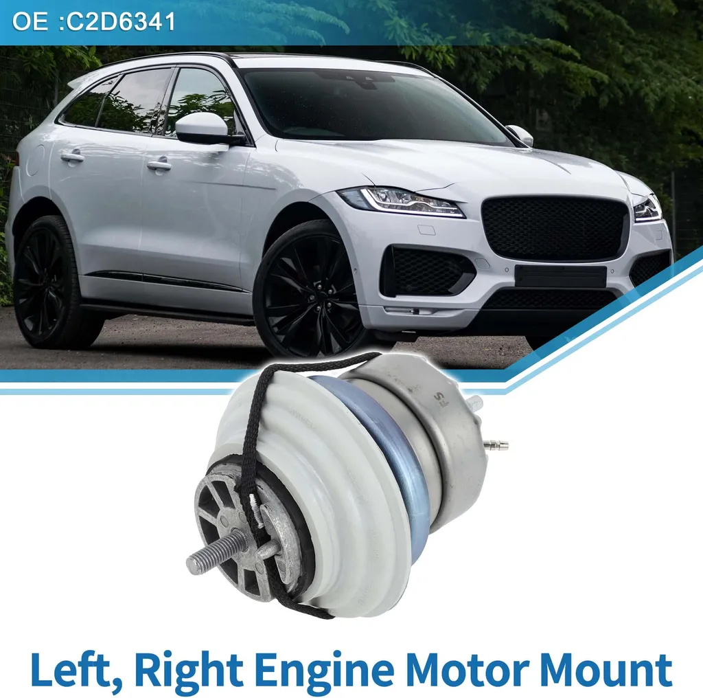 Stop aux Bruits Moteur : Support Métal C2D6341 pour Jaguar XJ 2010-2019