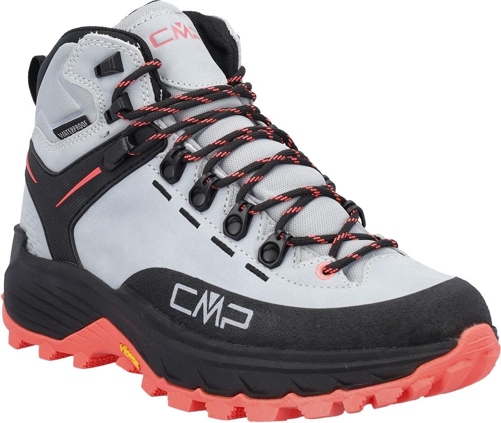 CMP Damen Tytanus Mid WP Schuhe, Grau/Rot, Gr. 39