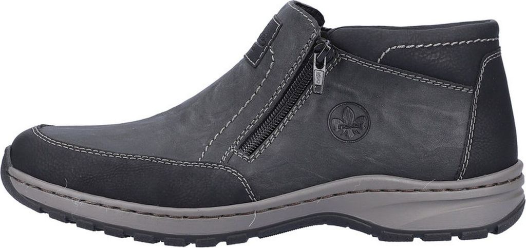 Rieker Herren Stiefeletten Warmfutter Reißverschluss Boots Produktbild 