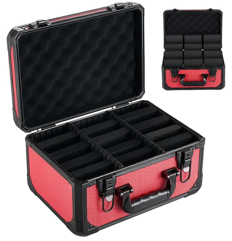 Boîte de rangement pour cartes SucceBuy, rouge, pour 96 Image du produit 