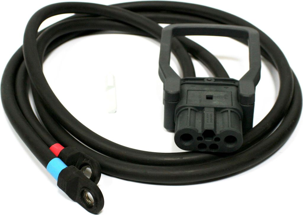 REMA Dose Euro Din 160A Kupplung 35mm² grau (mit Endableiter 1500mm)