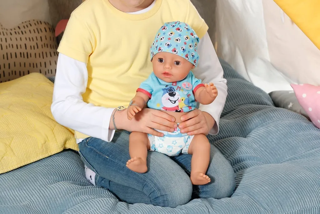 Poupon BABY born Magic Garçon 43 cm : le compagnon pour rassurer l'enfant - 26